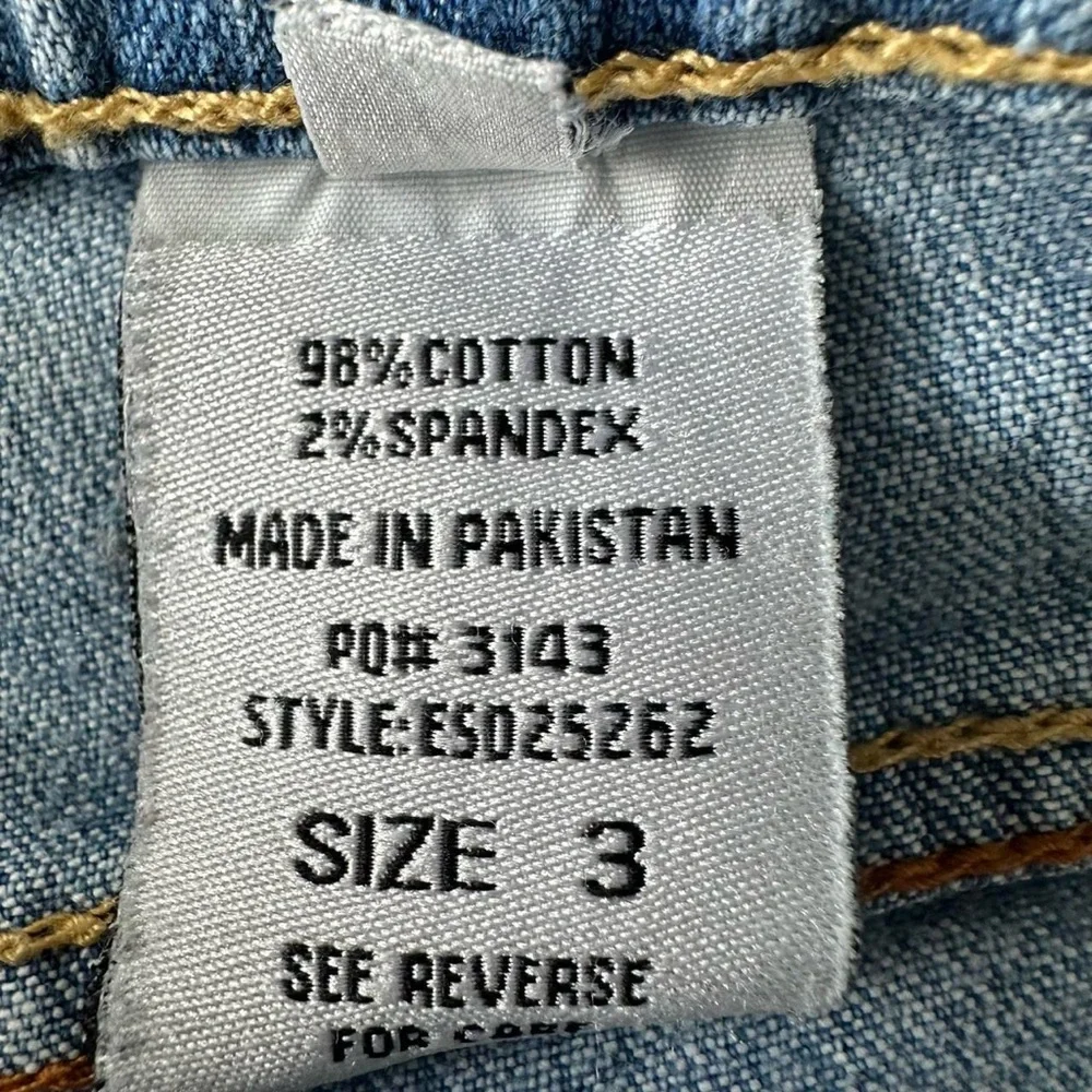 Authentic Paris Blues Light Wash Mid Rise Flare Jeans – Size 3 - Picture 6 of 8